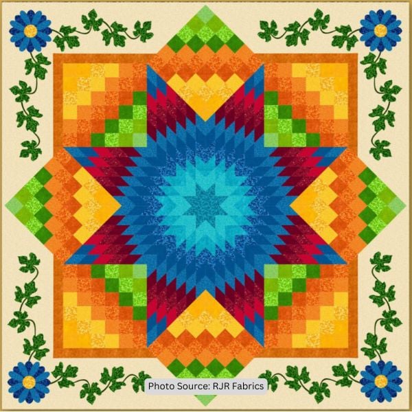 Morning Glory Quilt Pattern