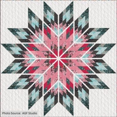 Winter Sparkle- free quilt pattern