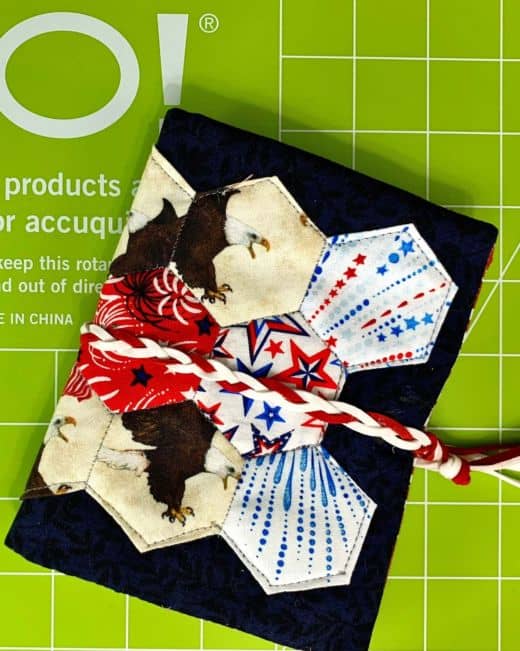  GO! Hexagon Needlebook - Free Quilt Pattern