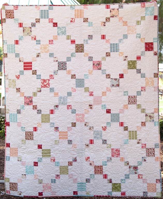 Free Quilt Pattern: Loyal Heights Irish Chain Quilt - I Love Quilting ...