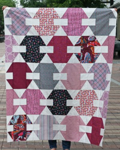  Hooked Hexagons - Free Quilt Block Pattern
