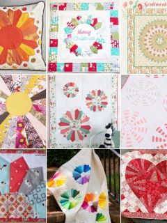 Dresden Plate Quilt Patterns roundup ILQF featured cover