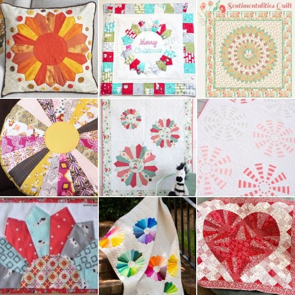 Dresden Plate Quilt Patterns roundup ILQF featured cover