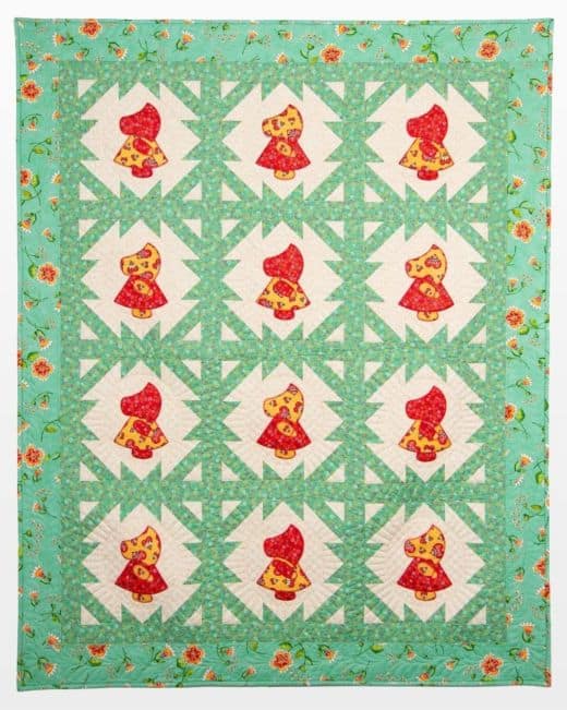 sunbonnet sue with bows