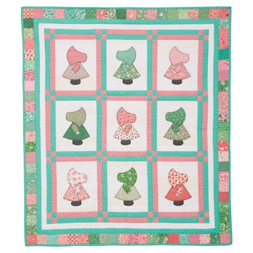 GO! Sunny Sue Baby Quilt - Free Quilt Pattern