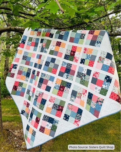 Nine Patch Quilt Pattern Idea from Sisters Quilt Shop