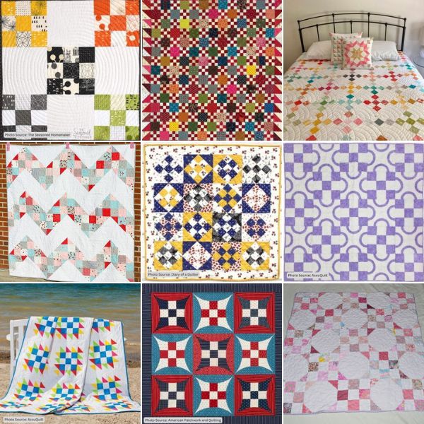 top-17-free-nine-patch-quilt-pattern-13-bonus-patterns-for-sale-i-love-quilting-forever for Free Printable Blooming Nine Patch Quilt Pattern Top 17 Free Nine Patch Quilt Pattern (+13 Bonus Patterns For Sale) - I Love Quilting Forever for Free Printable Blooming Nine Patch Quilt Pattern