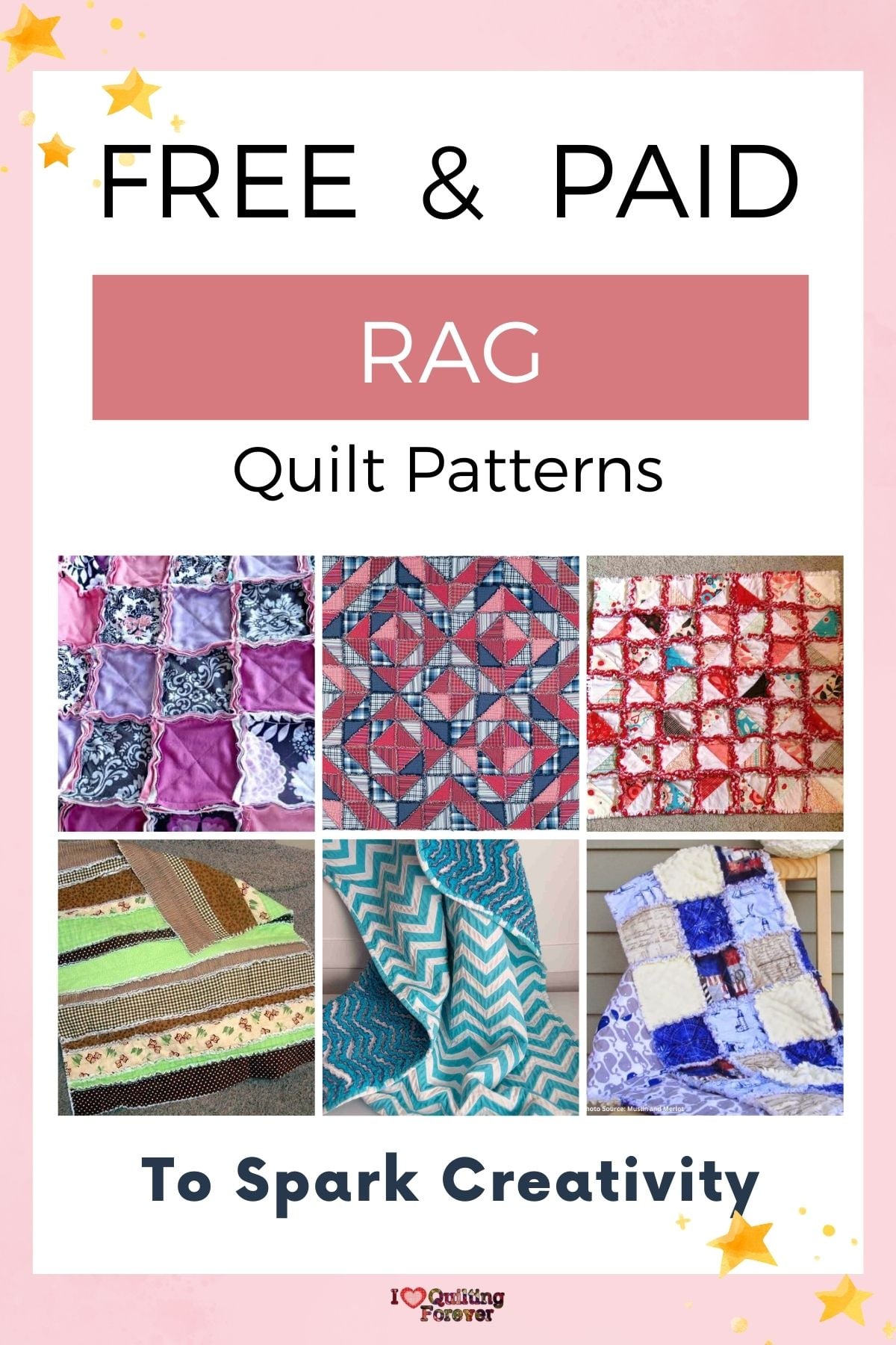 Top 10 Free Rag Quilt Patterns (+6 Bonus Patterns For Sale) - I Love ...
