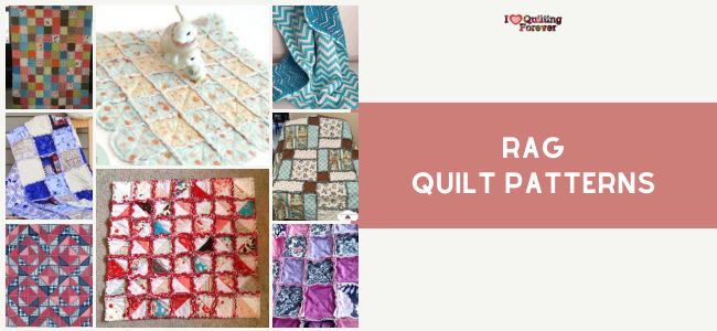 Rag Quilt Patterns roundup featured cover ILQF