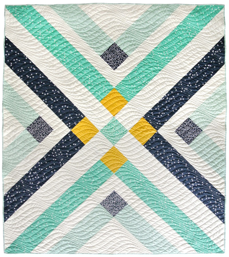 Free Quilt Pattern- Retro Plaid Quilt by Suzy Williams