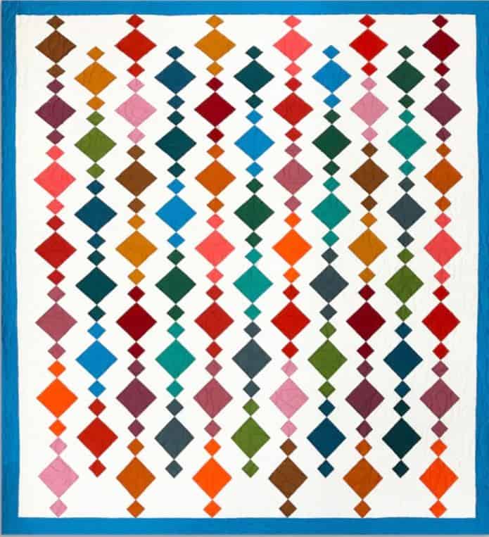 free pdf quilt pattern - Beads Quilt by Donna Jordan from Jordan Fabrics