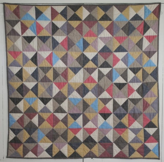 free quilt pattern Broken Dishes Baby Quilt by Molly for purl soho