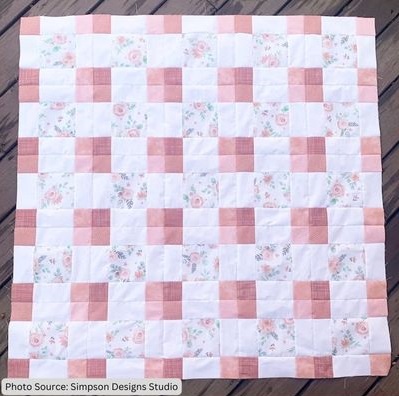 Floral Squares Quilt Pattern - etsy