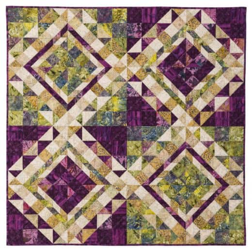Free Quilt Pattern - GO! Qube 6" Escher Quilt by AccuQuilt