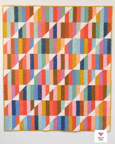 Happy Stripes Quilt Pattern - etsy