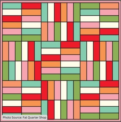 Jelly Roll Jam - free quilt pattern