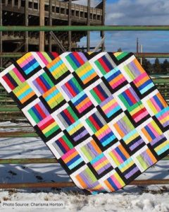 Jelly Roll Quilt Pattern Idea from Charisma Horton