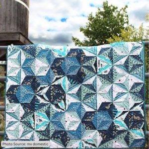 Jelly Roll Quilt Pattern Idea from Mx Domestic