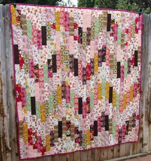 jelly roll bargello playing the scales quilt