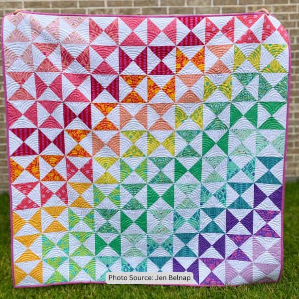 Quilt Of Many Colors Quilt Pattern - etsy