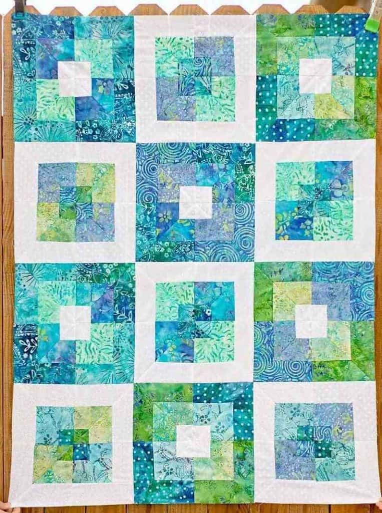 Free quilt tutorial - Seaside Quilt by Jamie Sanders