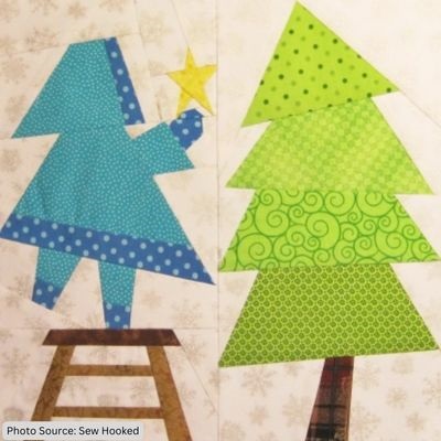 Sweet Sue Tops The Tree - free quilt pattern
