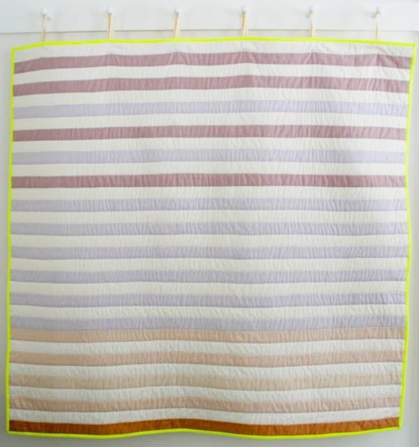 Free quilt tutorial - Watercolor Quilt by purl soho