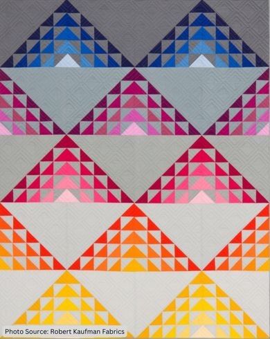 At Dusk - free quilt pattern