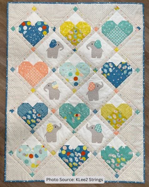 Elephants Quilt Pattern