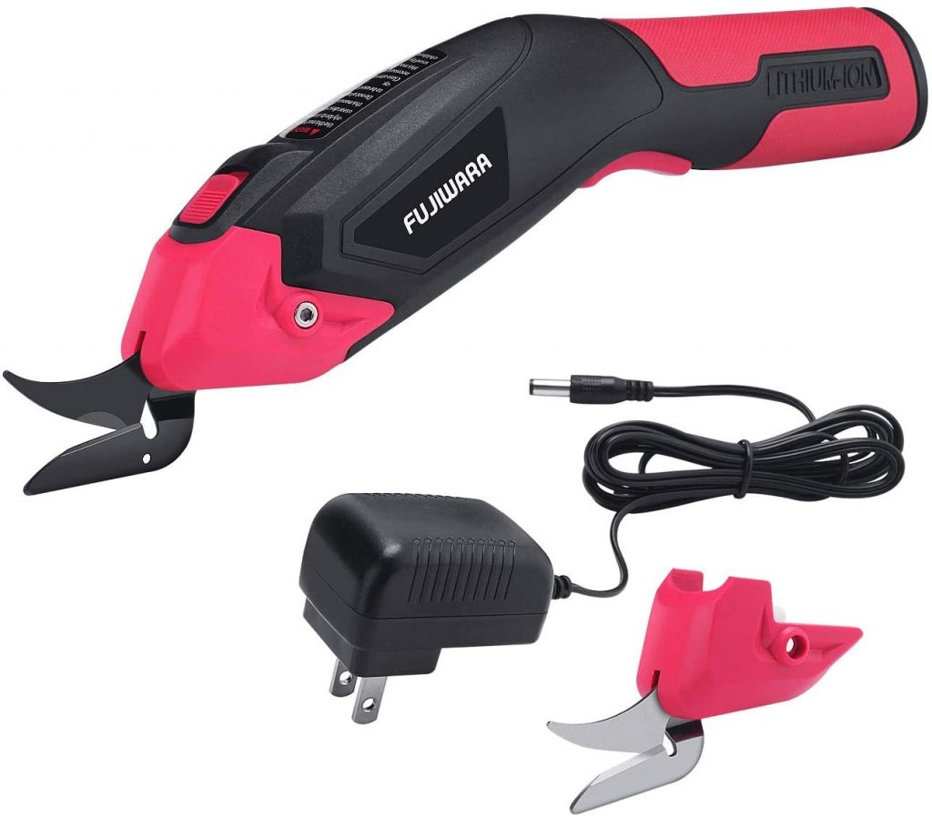 Rechargeable Cordless Electric Scissors Multifunctional Rotary