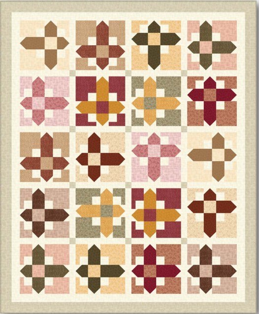 Harmony Modern Block Quilt - Free Quilt Pattern