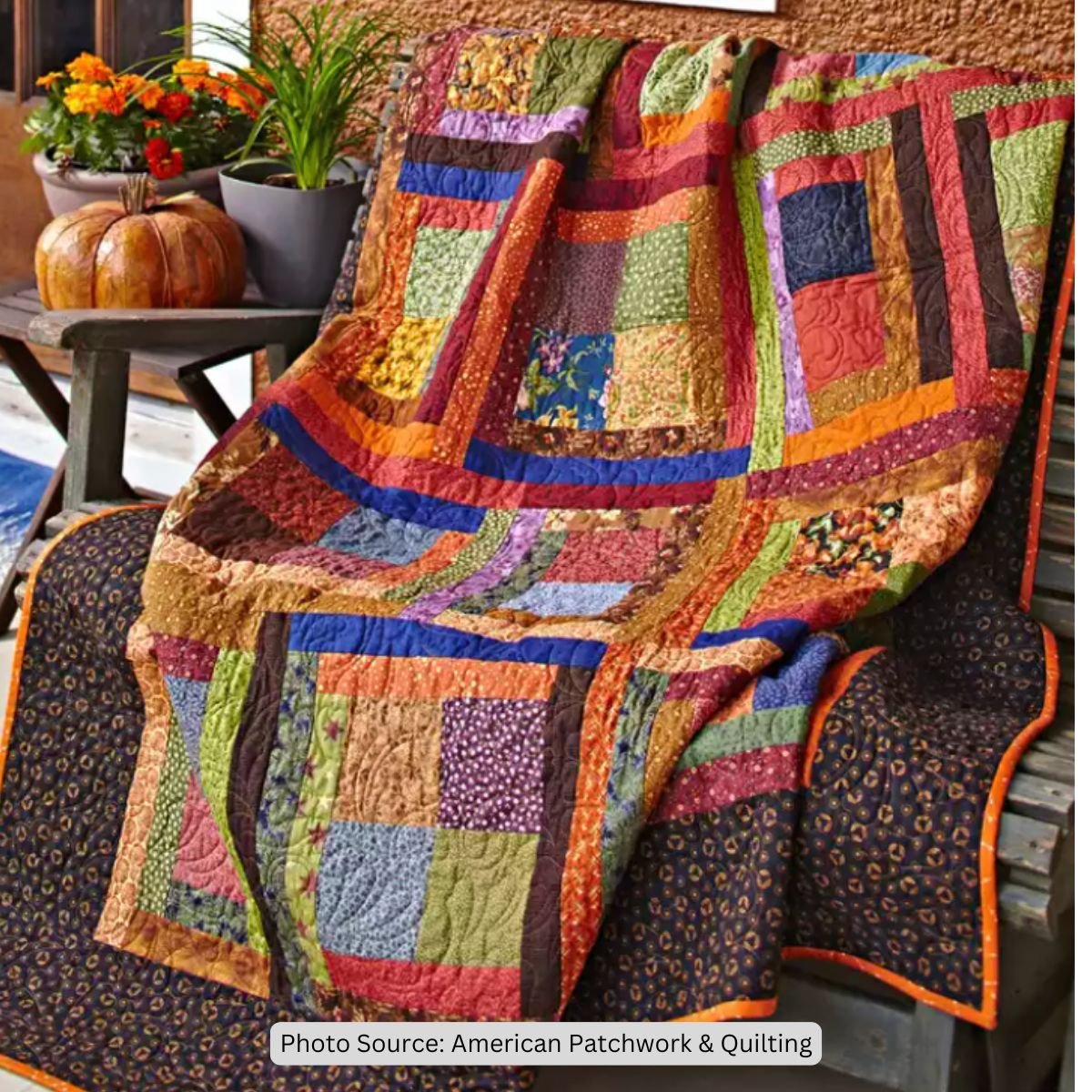 Logging On Quilt Pattern by Lynette Jensen