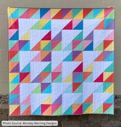 Triangle Twizzle Quilt Pattern - etsy