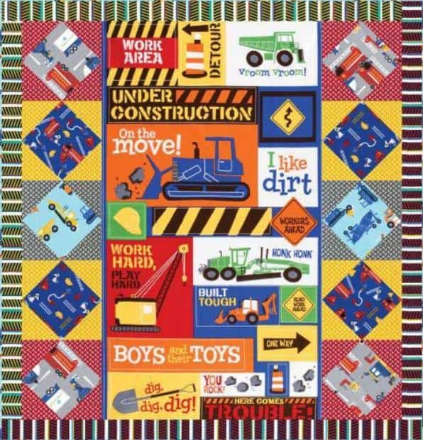 Under Construction Quilt - Free Quilt Pattern