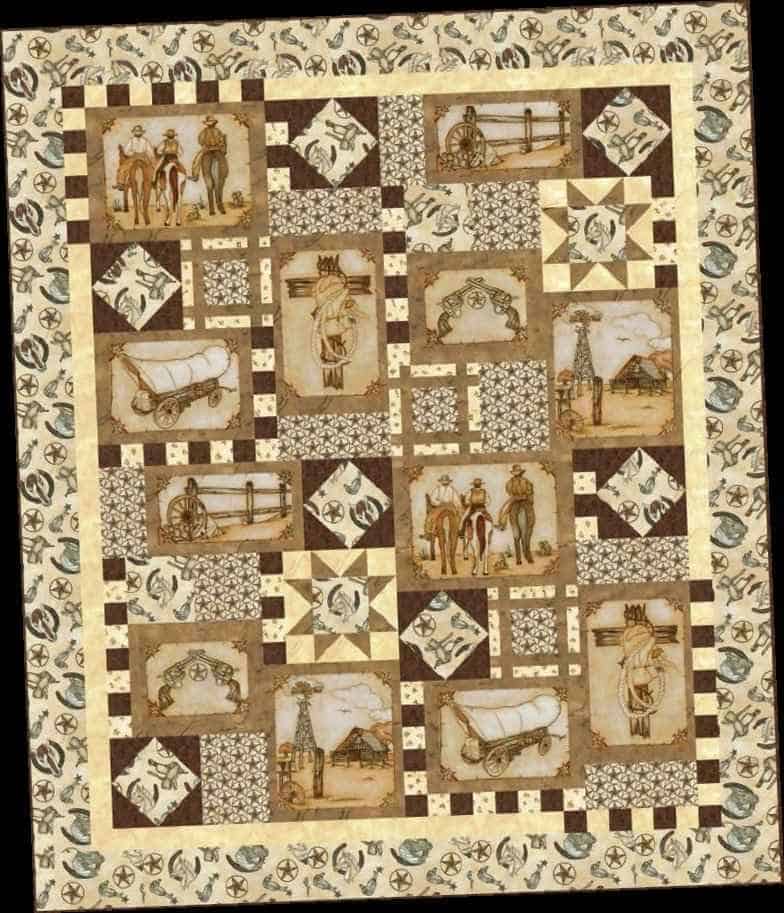 Top 9 Free Western Quilt Patterns (+7 Bonus Patterns For Sale) - I Love Quilting Forever