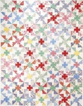 free quilt pattern - Vintage Propellers by Debbie Beaves for Connecting Threads