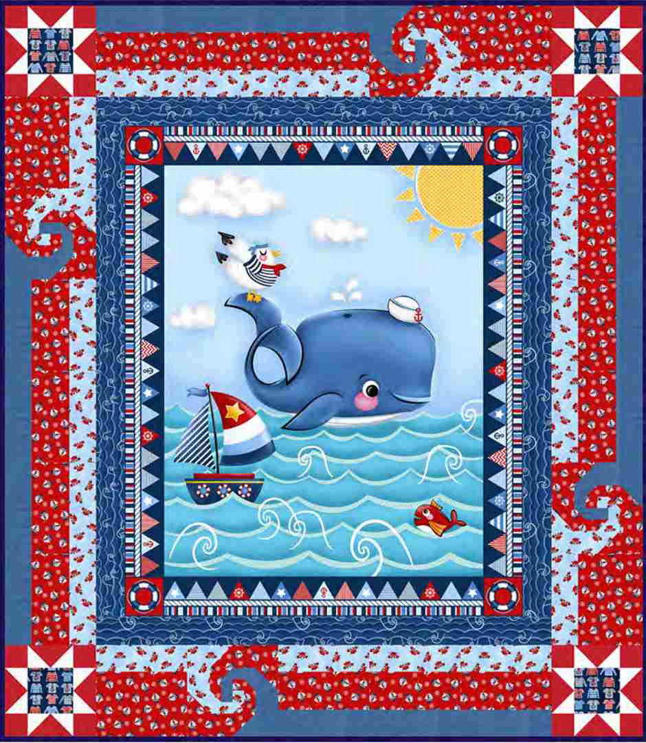 Whale of a Time - Free Quilt Pattern