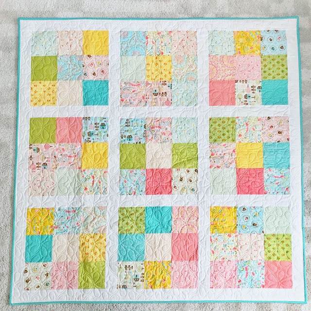 Easy Charm Baby - Free Quilt Pattern