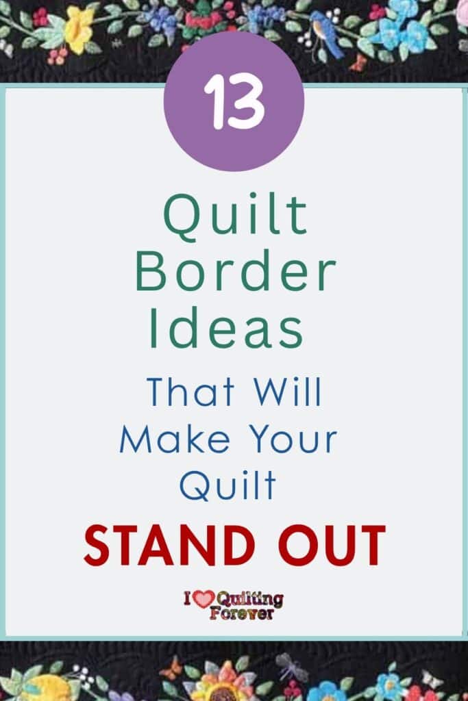 Quilt Border Patterns roundup - Pinterest