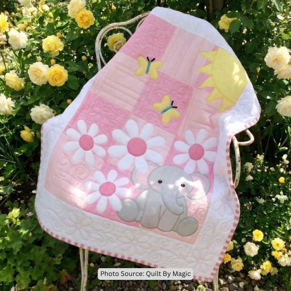 Sweet Elephant Quilt Pattern - etsy