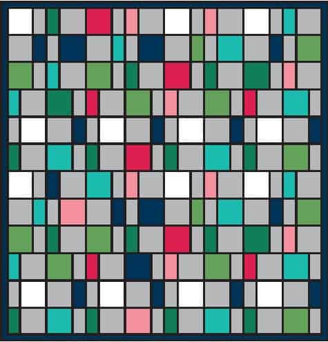 free quilt pattern - Charm Pack Cherry Quilt