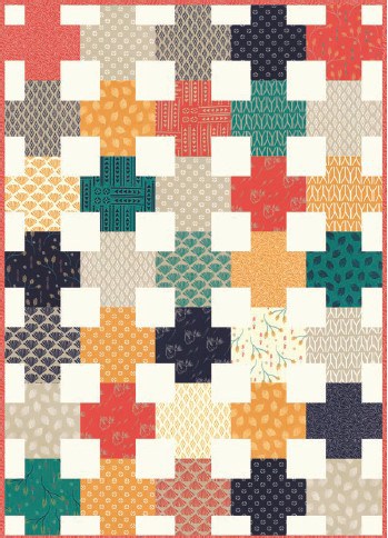 free quilt pattern - Lattice Shortcut Quilt Pattern by Fat Quarter Shop