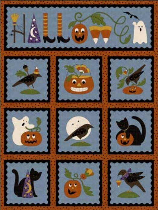 free quilt pattern - Pumpkin Party Panel Projects by Bonnie Sullivan for Maywood Studio