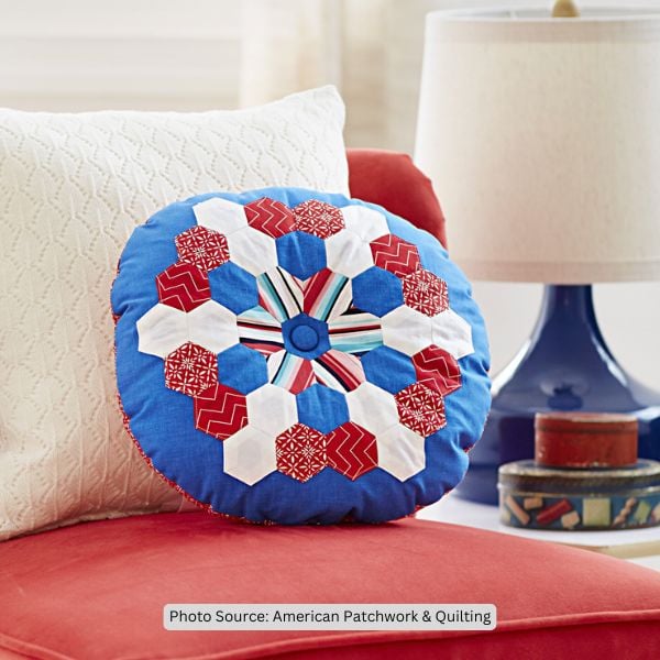 Free Quilt Pattern Fireworks Pillow