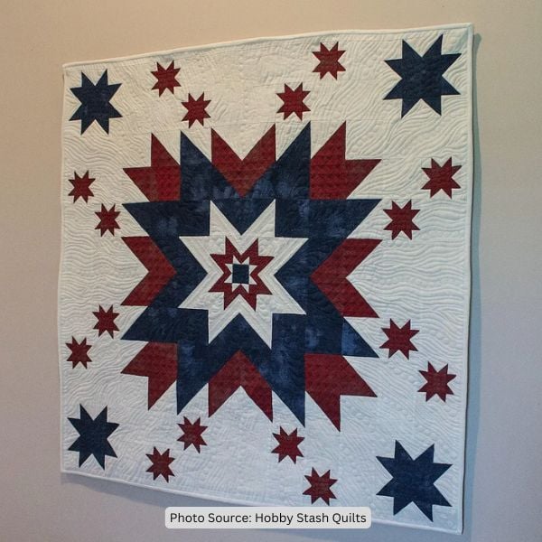 Land Of The Free Quilt Pattern -etsy