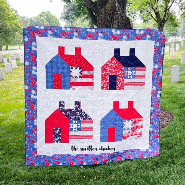 Liberty Home Quilt Pattern - etsy