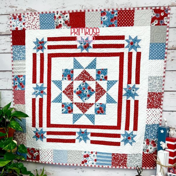 Patriotic Mystery Quilt Pattern - etsy