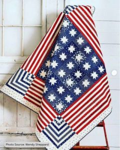Patriotic Quilt Pattern Idea from Wendy Sheppard photo 4