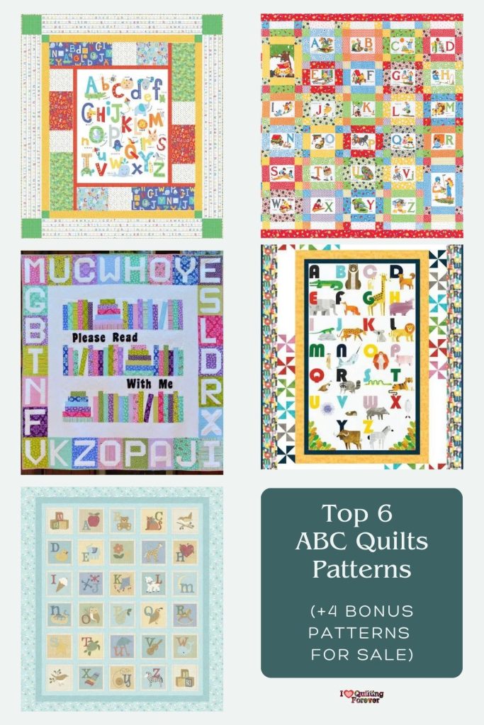 ABC Quilt Patterns roundup 1 Pinterest - ILQF