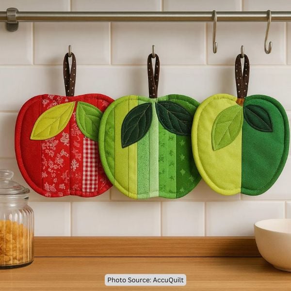 Apple Potholder Quilt Pattern - etsy